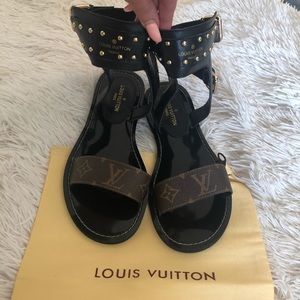 Louis Vuitton nomad sandals